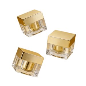 5g 15g 30g 50g Clear Acrylic Nail Gel Bottle Set Light-Proof Empty Jars